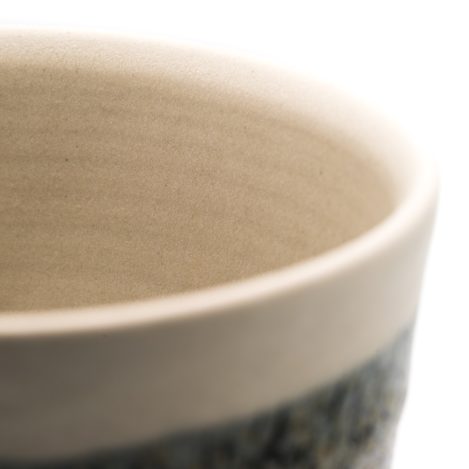 Becher Keramik | Pfälzer Handling | großer Teebecher | weiß Linkshaender