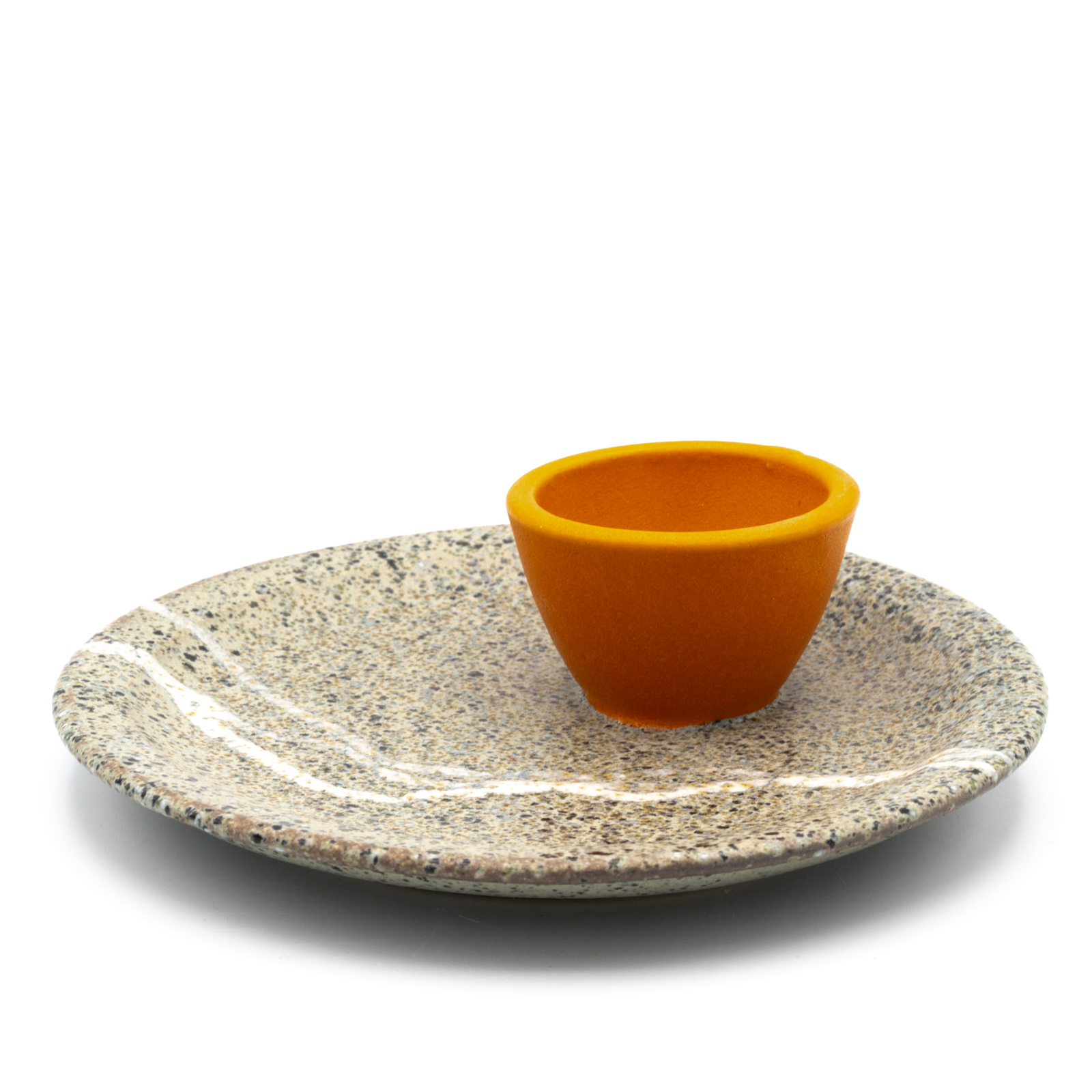 Eierbecher Keramik | orange 