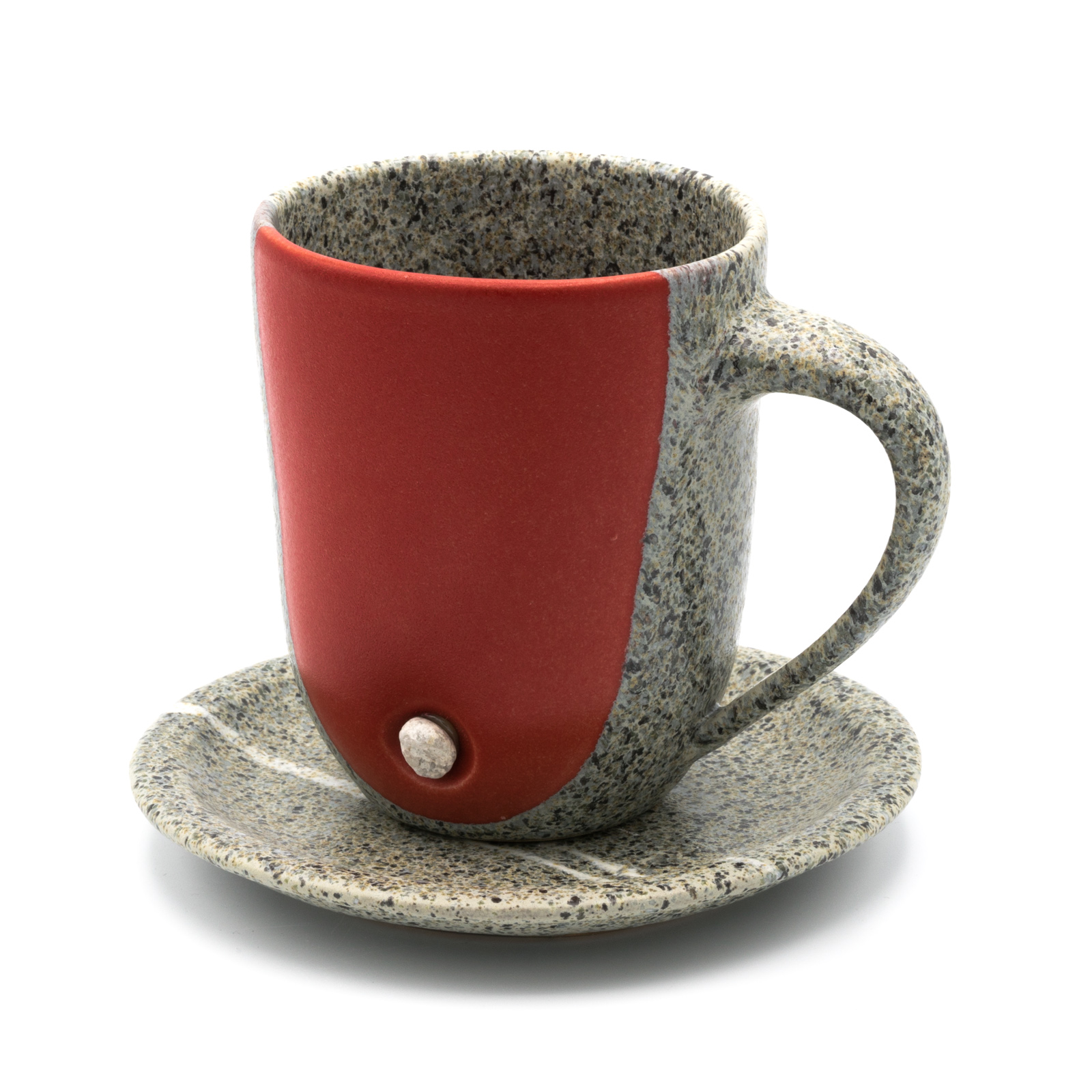 Kaffeepottset | Kaffeetasse mit Unterteller
