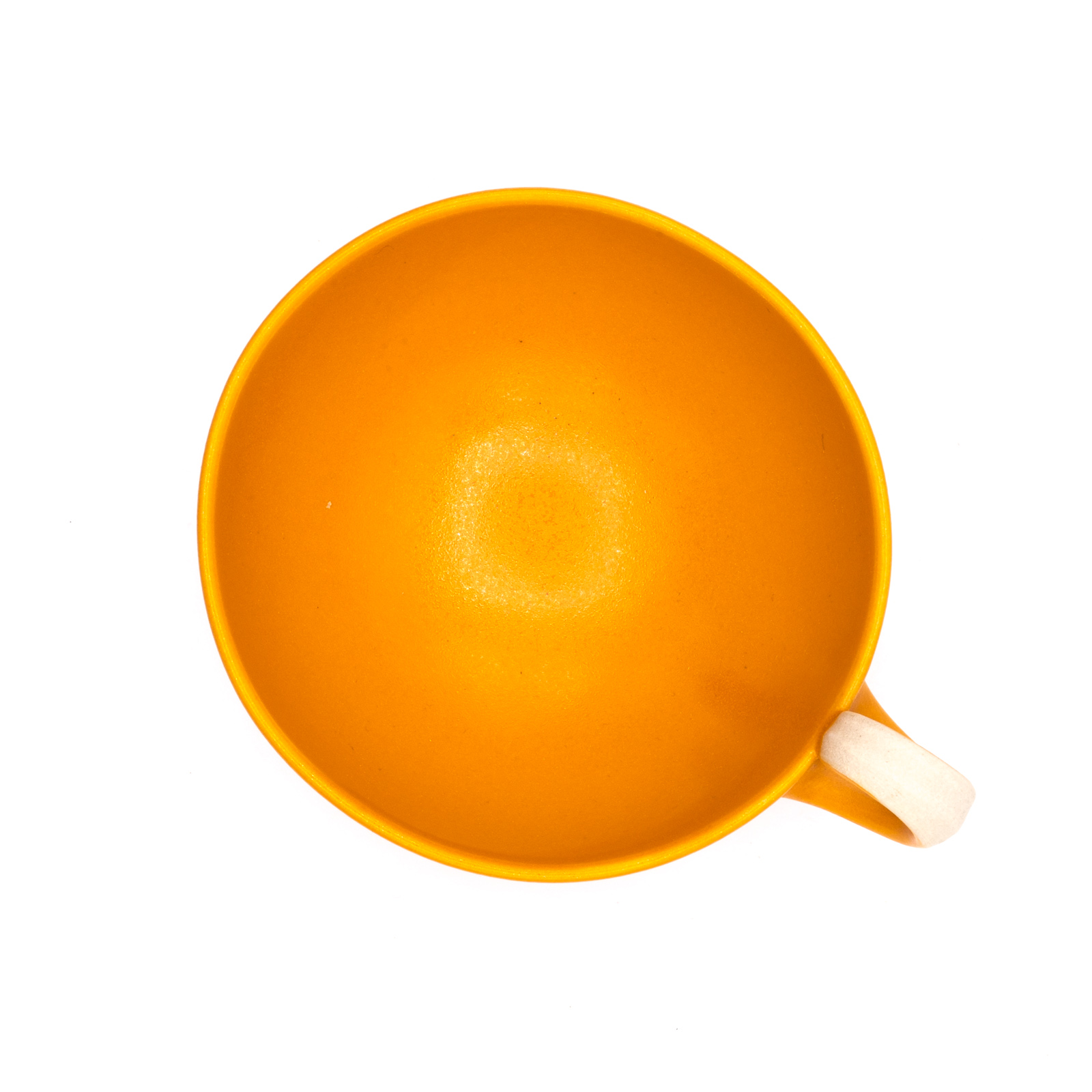 Milchkaffeetassen Keramik | Milchkaffeeschale | orange