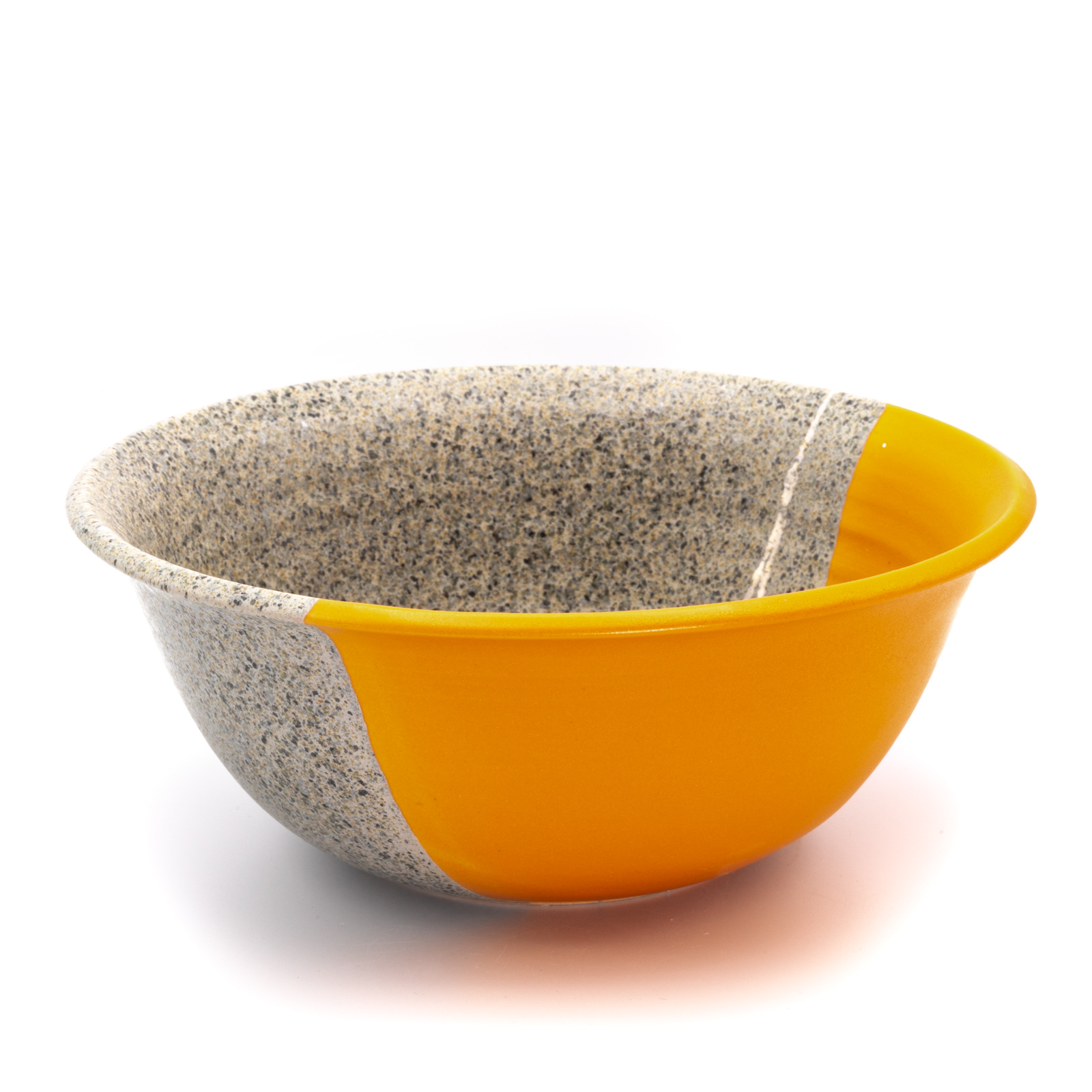 Salatschüssel Keramik | mittelgroße Salatschale | Schüssel | orange