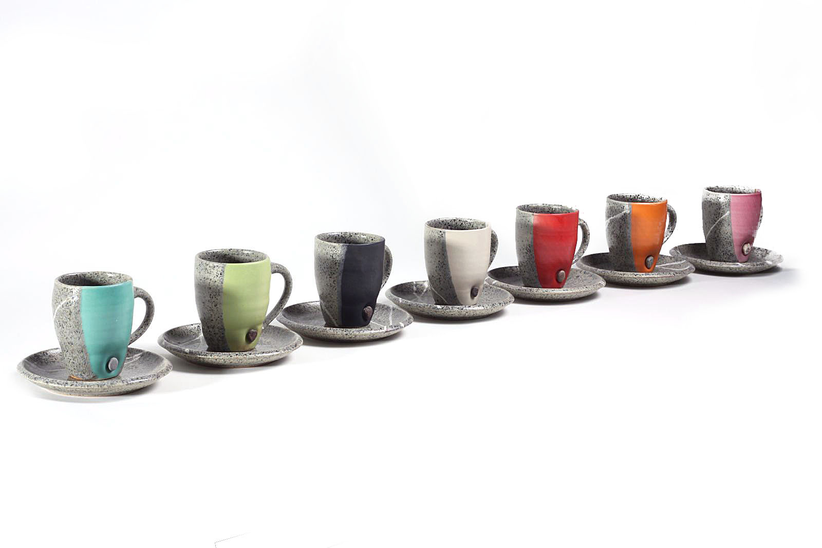 Kaffeetasse Keramik | Kaffeetafeltasse  | cremeweiß