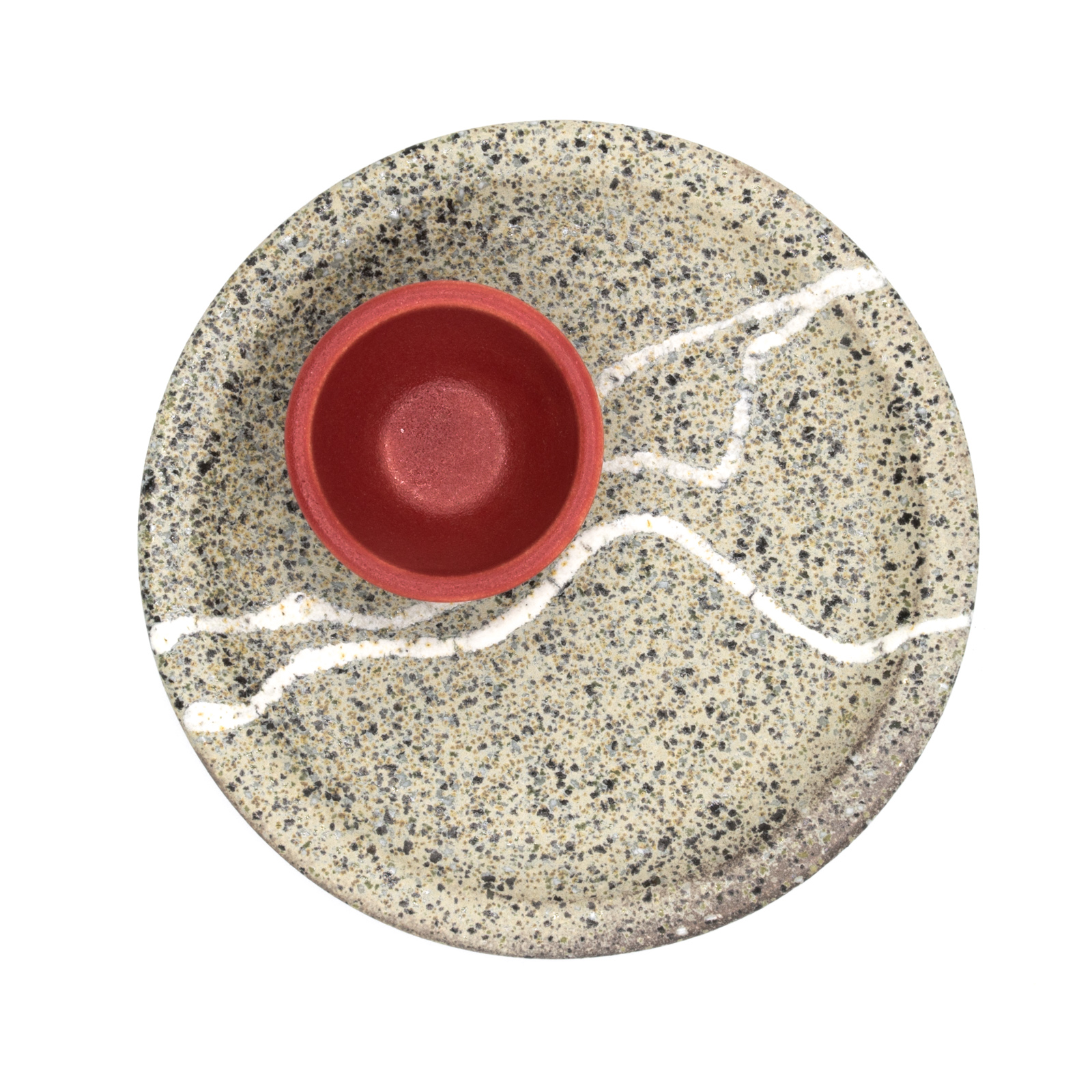 Eierbecher Keramik | rot 