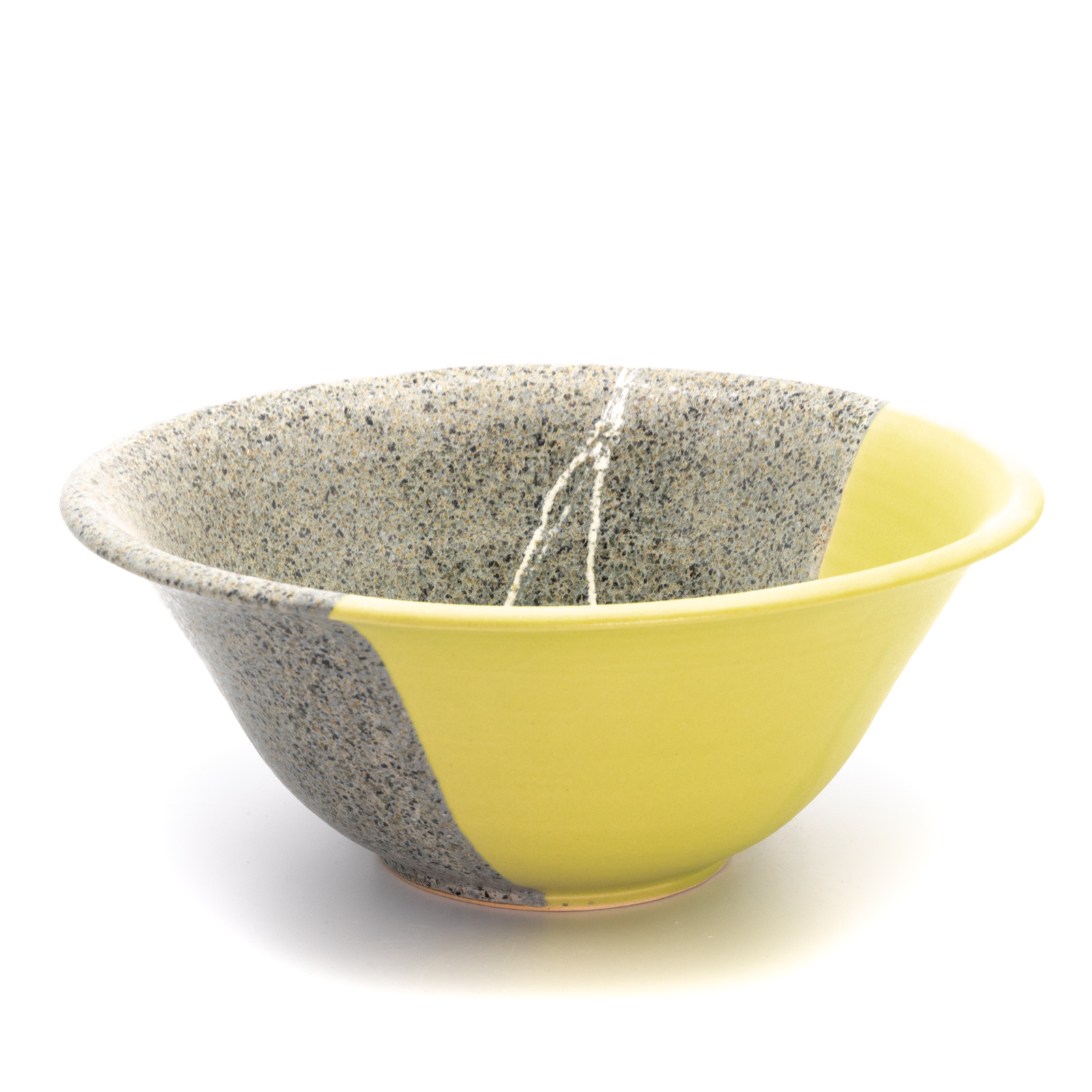 Salatschüssel Keramik | mittelgroße Salatschale | Schüssel | maigrün