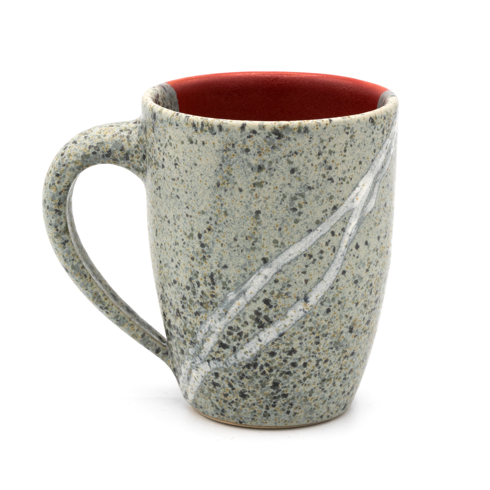 Kaffeetasse Keramik | Kaffeetafeltasse | rot 