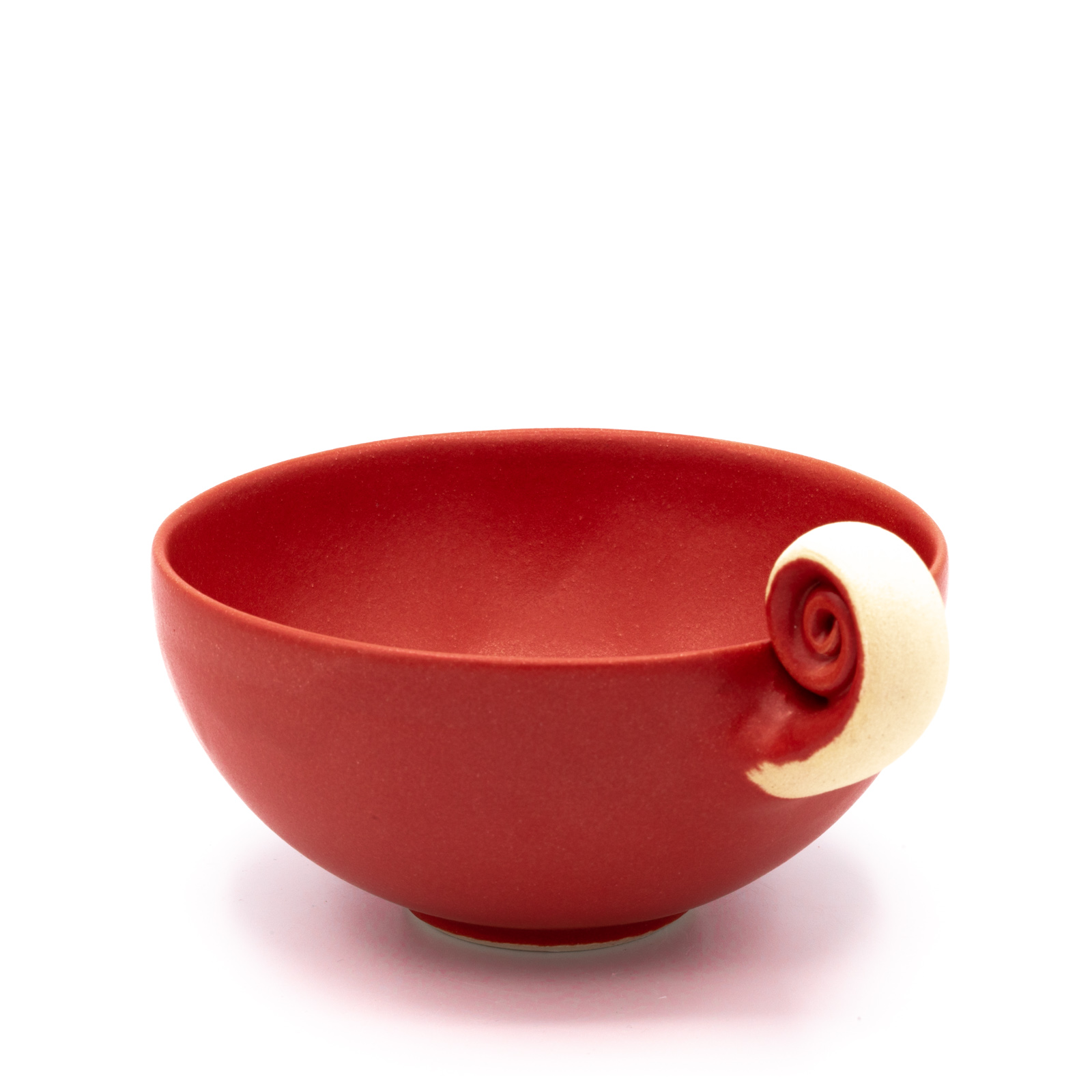 Milchkaffeetassen Keramik | Milchkaffeeschale | rot